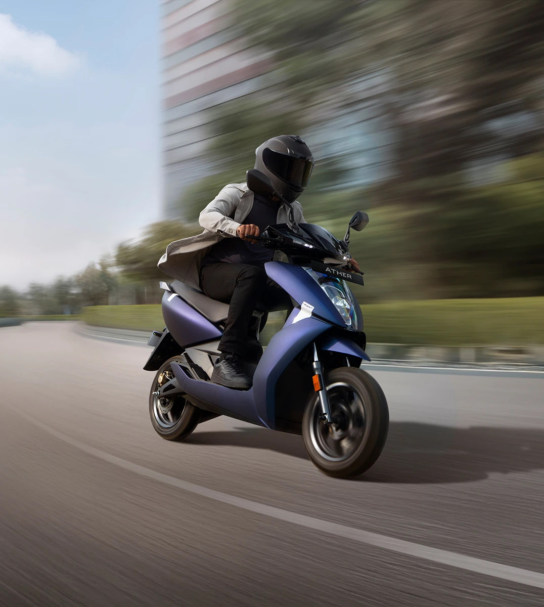 Ather electric scooter lineup